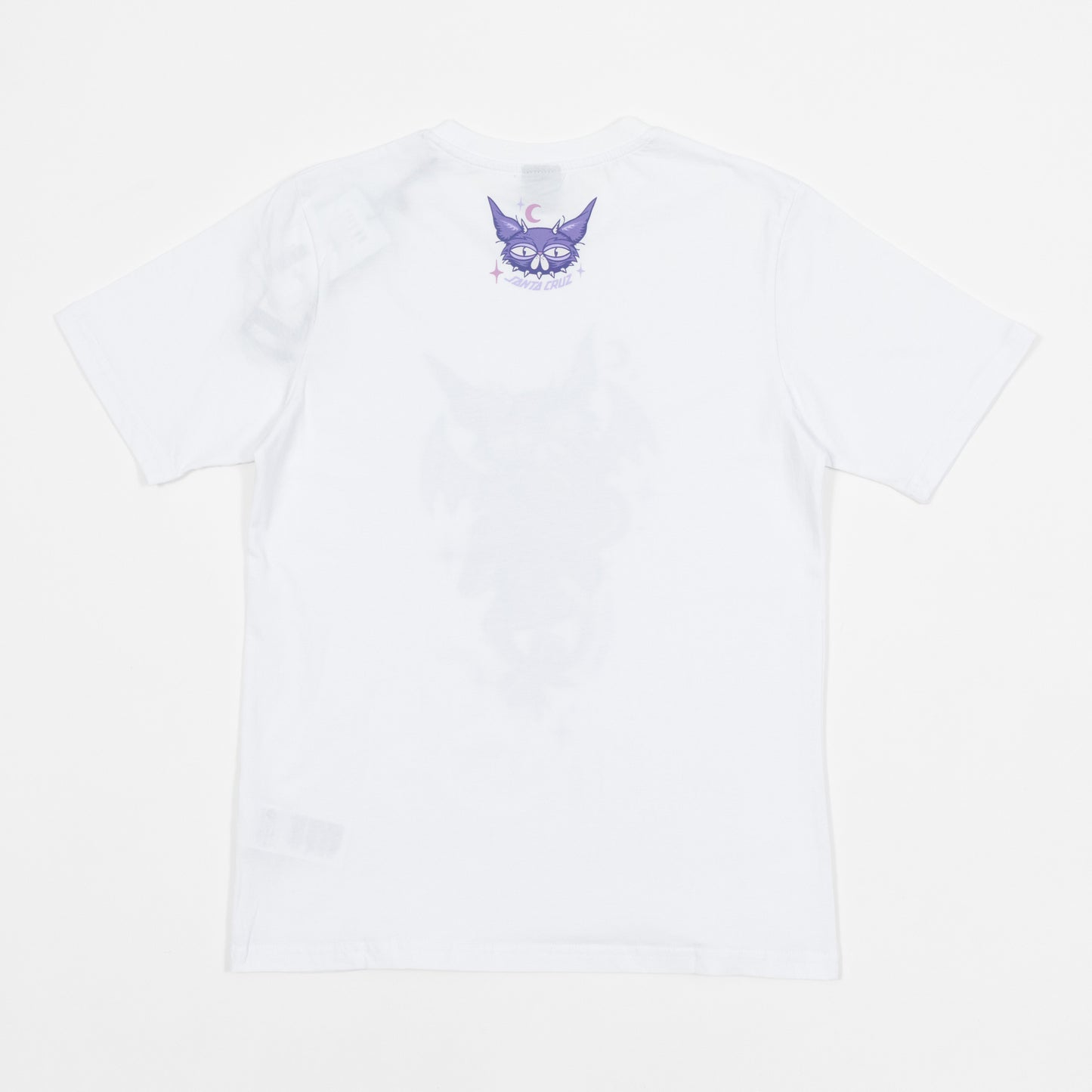 WOMENS SANTA CRUZ Night Critter Front T-Shirt in WHIITE