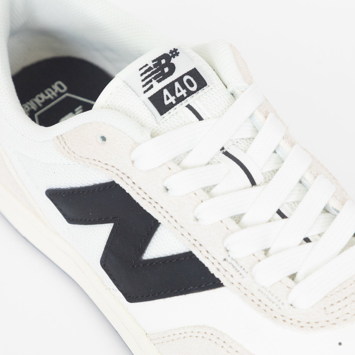 NEW BALANCE Numeric 440 Trainers in CREAM & BLACK