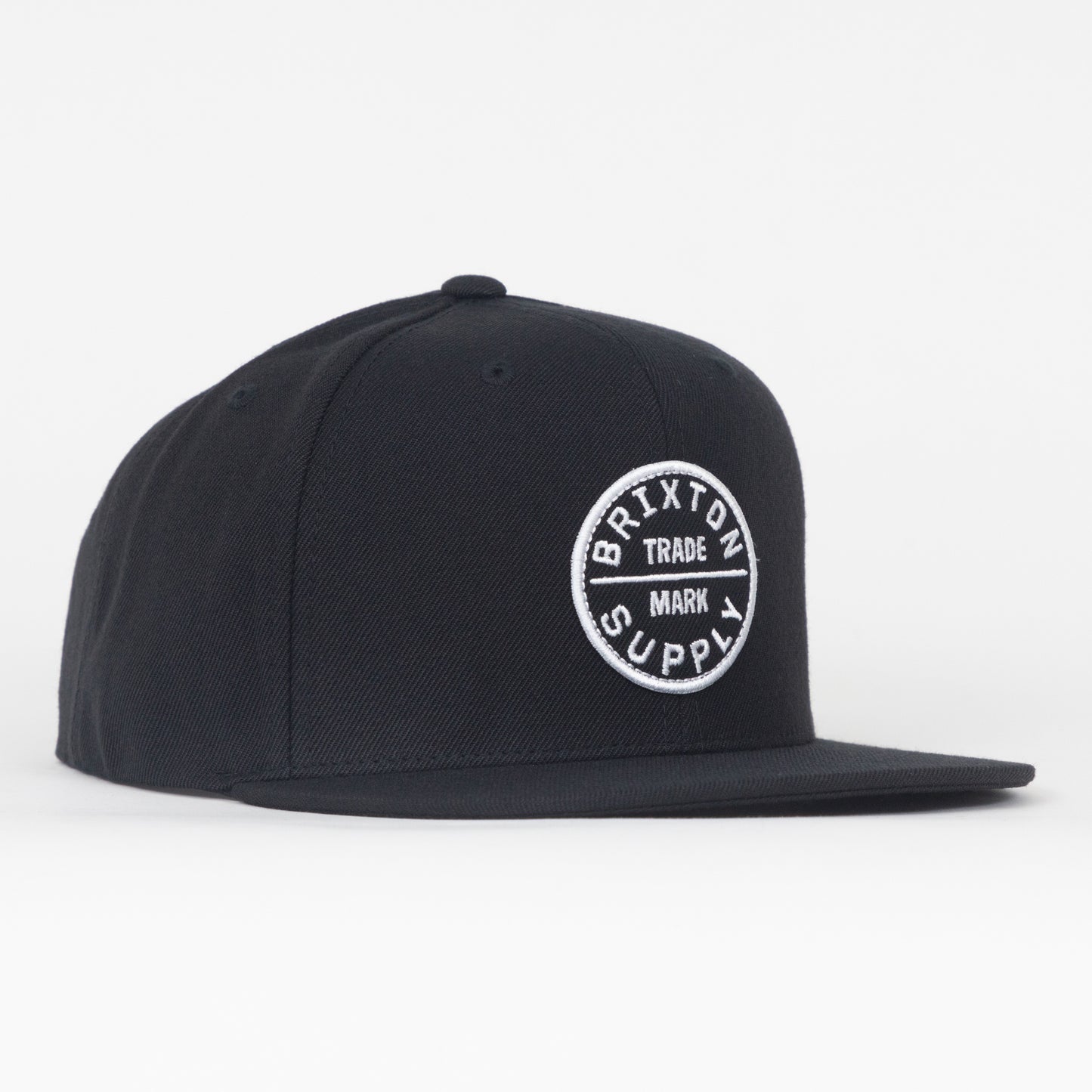 BRIXTON Oath III Snapback Cap in BLACK