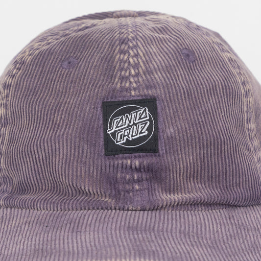 SANTA CRUZ Opus Dot Label Cap in PURPLE HAZE