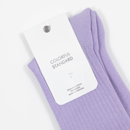 COLORFUL STANDARD Organic Active Socks in PURPLE