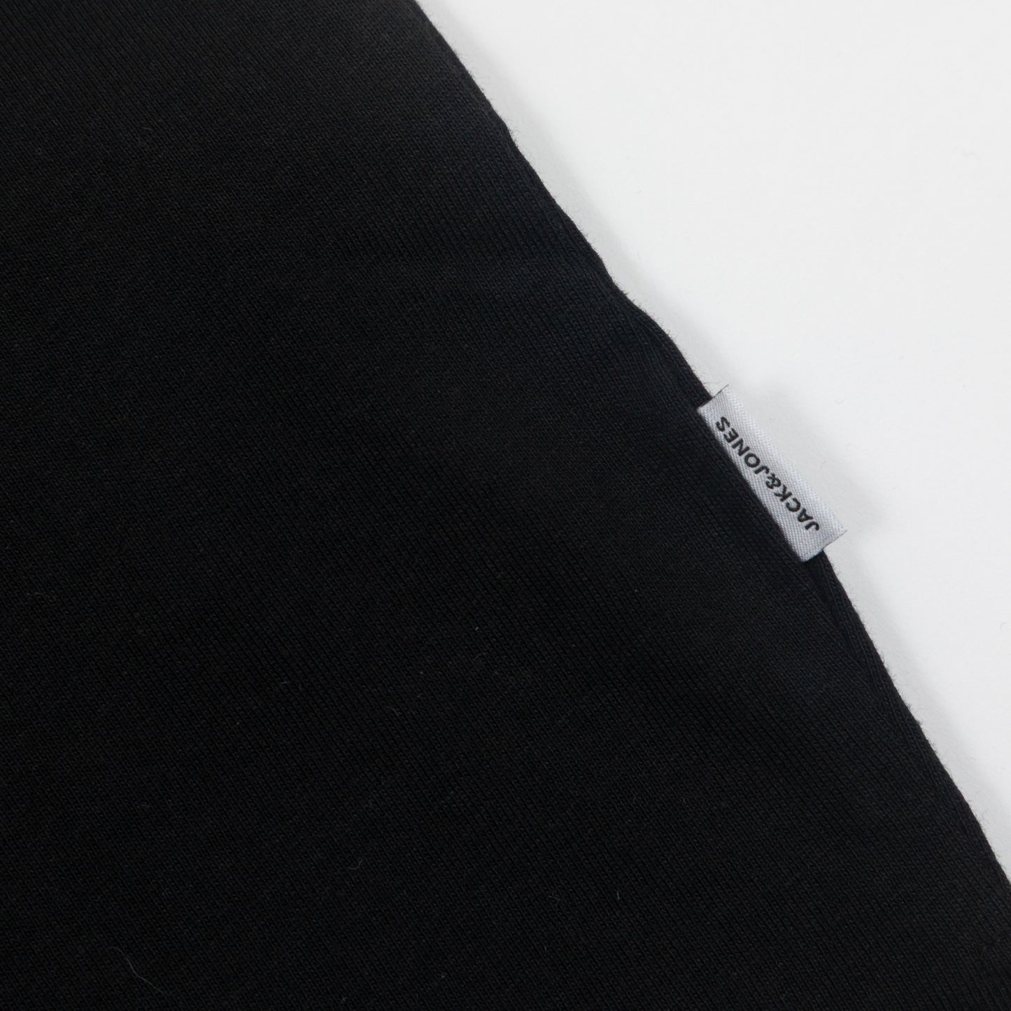 JACK & JONES Organic Cotton Oversized T-Shirt in BLACK