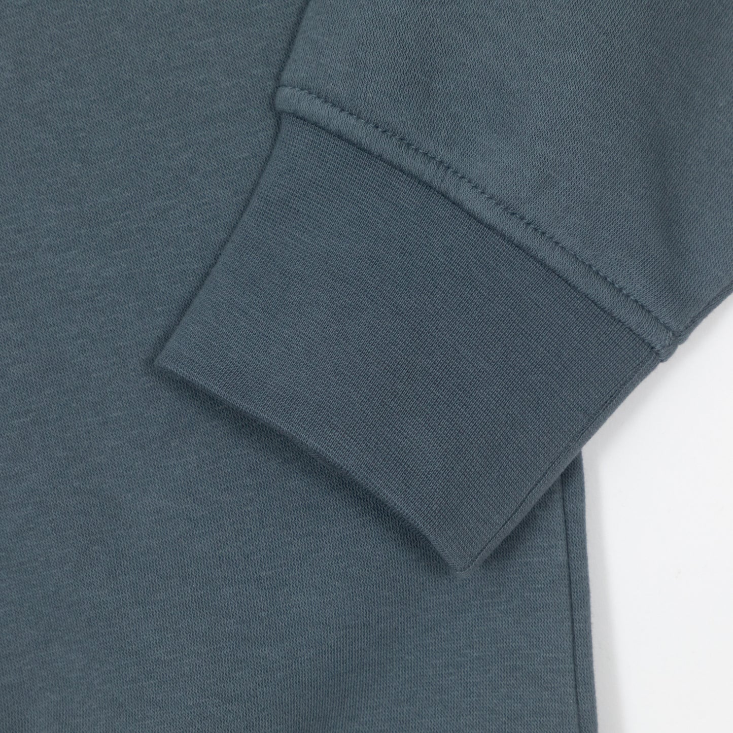 JACK & JONES Originals Studio Quarter Zip in STORMY BLUE