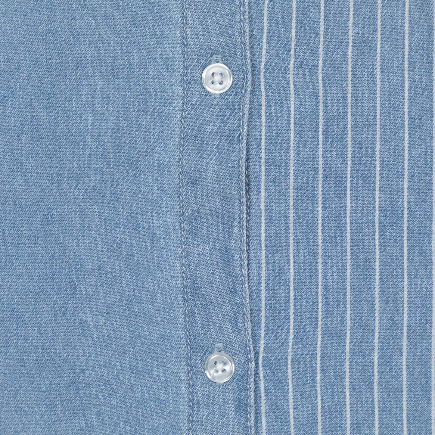 Womens NOISY MAY Oversize Stripe Shirt in BLUE