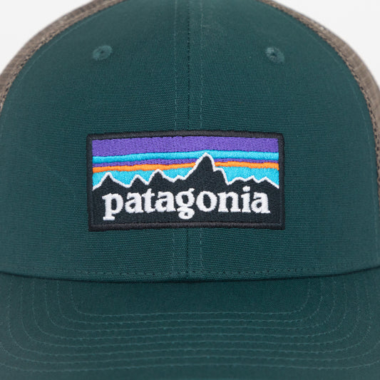PATAGONIA P-6 Logo Trucker Hat in CASCADE GREEN