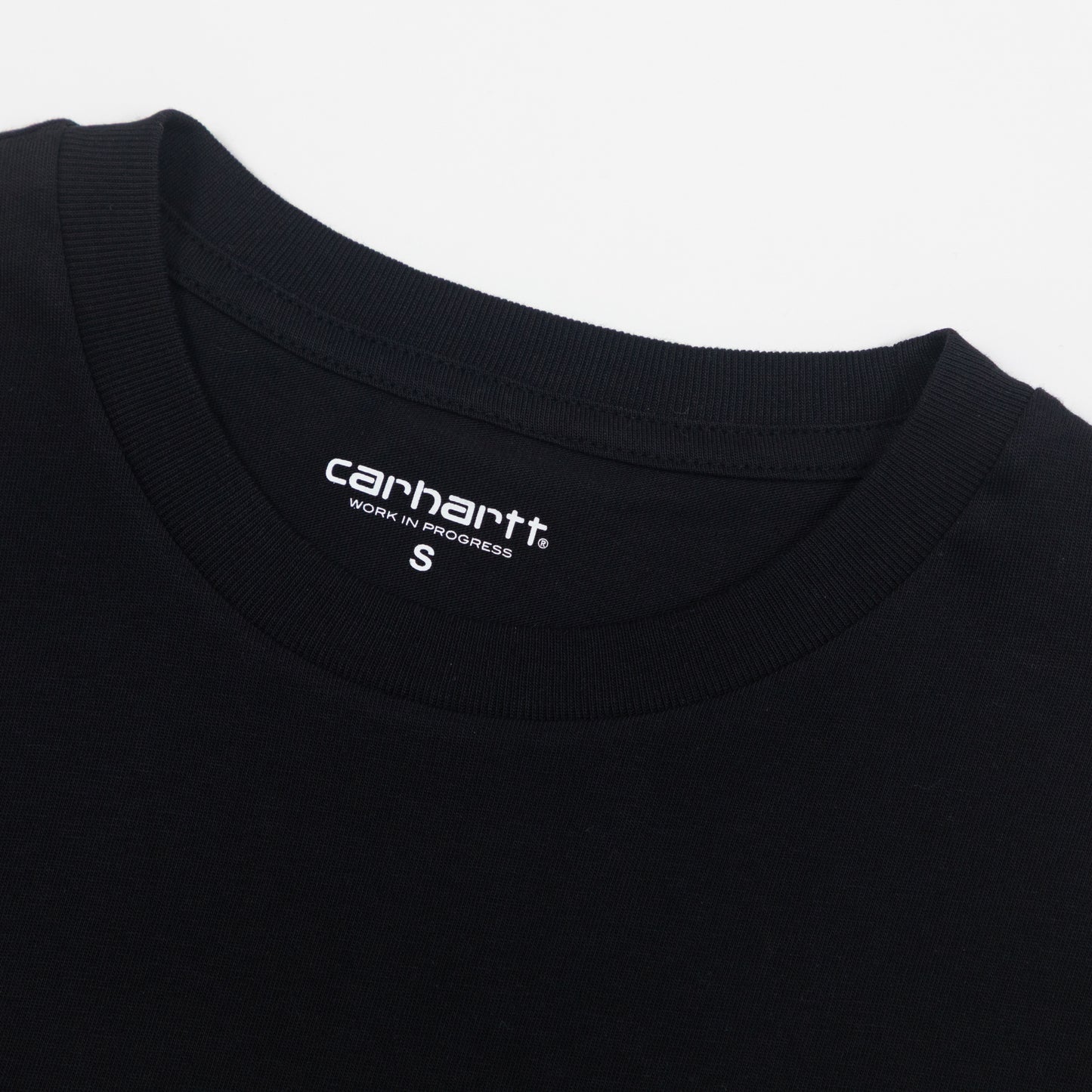 CARHARTT Pocket T-Shirt in BLACK
