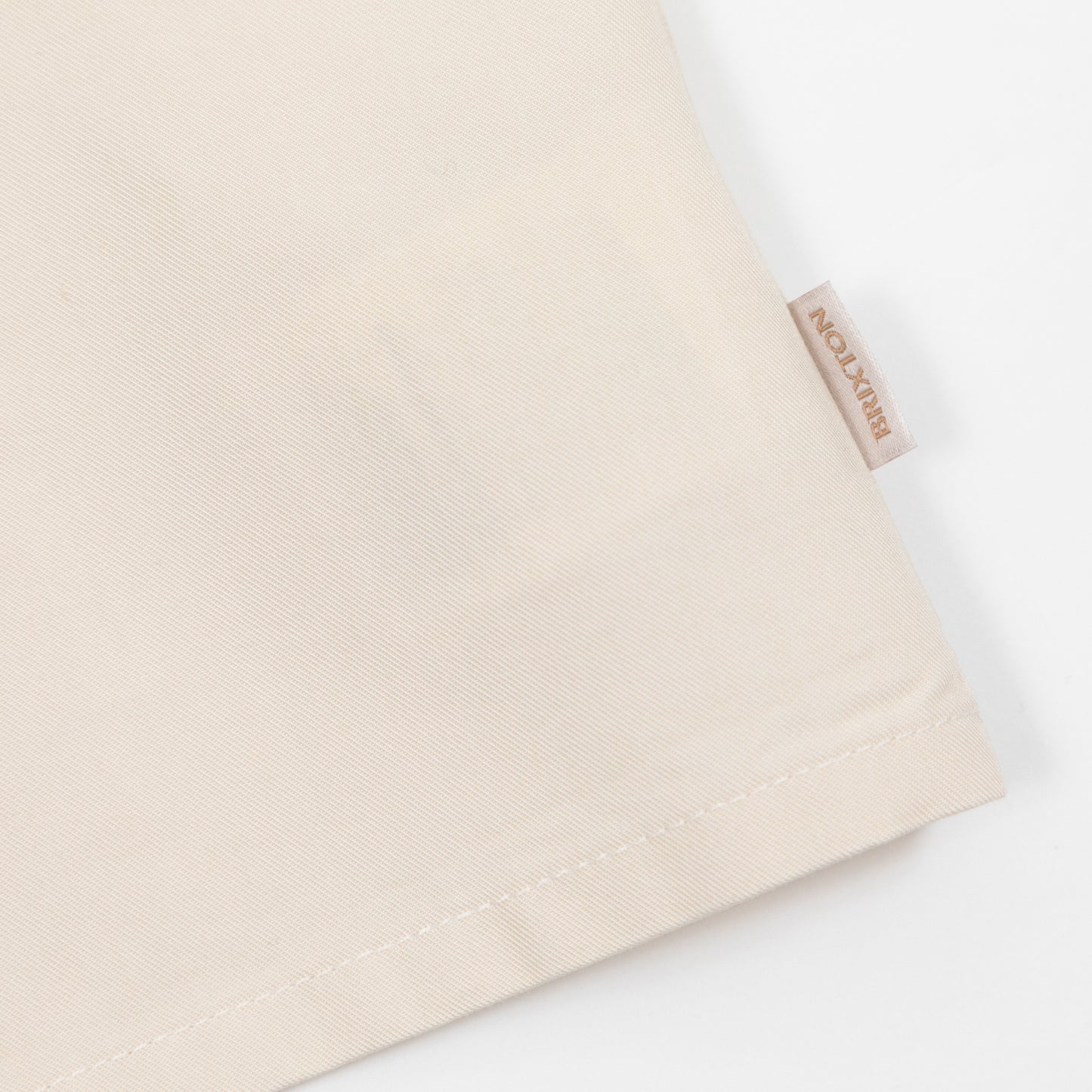 Womens BRIXTON Polanco Button Down Tank Top Waist Coat in CREAM