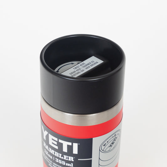 YETI Rambler® 12 oz (355 ml) Travel Bottle With Commuter Cap in Rescue Red