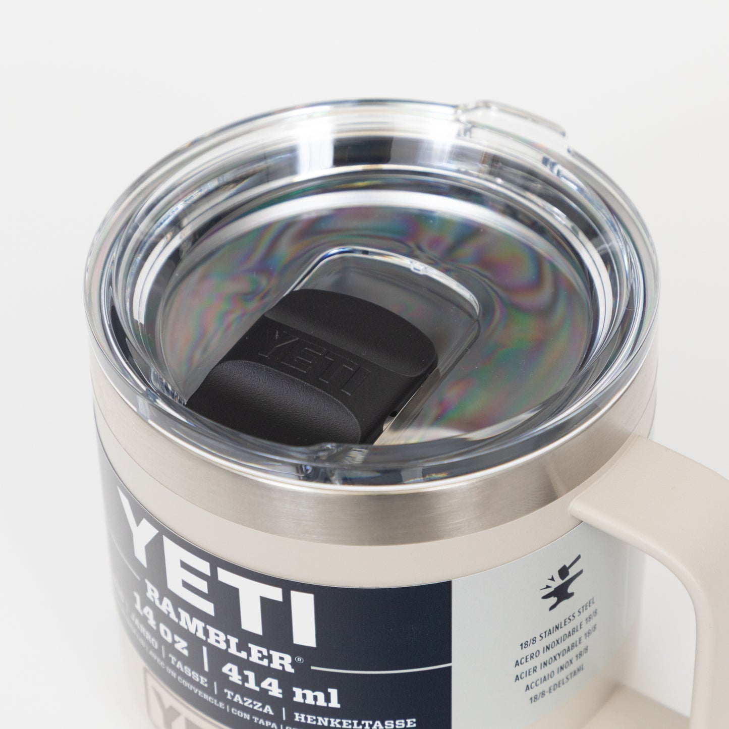 YETI Rambler® 14 oz (414 ml) Stackable Mug in Cape Taupe