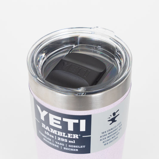 Yeti Pink Tumbler cup with lid