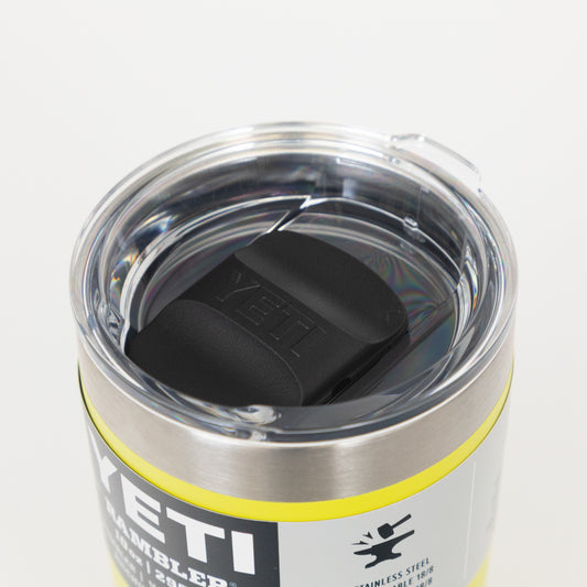 yeti 10 oz ambler firefly yellow magslider lid coffee cup