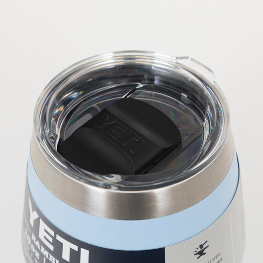 yeti sky blue 10 oz wine tumbler cold maglsider lid