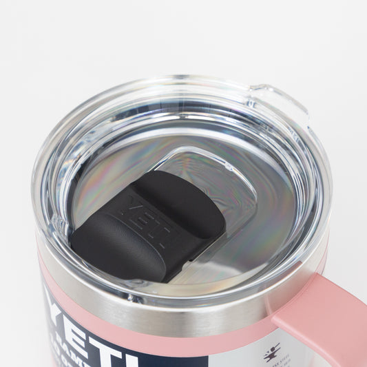 YETI Rambler® 10 oz (295 ml) Stackable Mug in Sandstone Pink