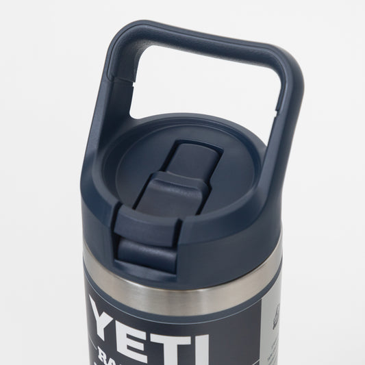 YETI Rambler® 18 oz (532 ml) Bottle With Straw Cap in Navy