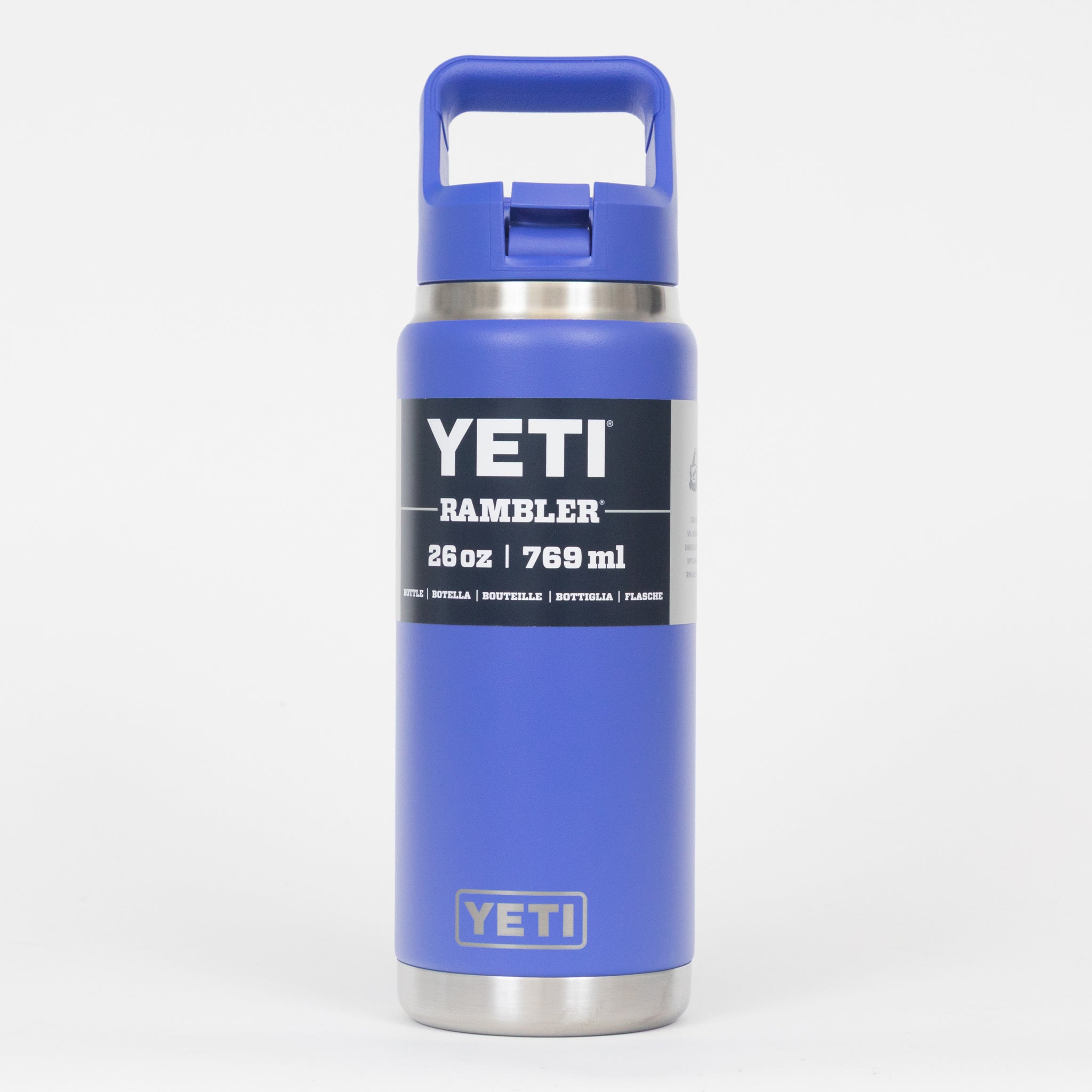 Water Bottle Yeti Rambler 26 Oz Tahoe Blue YETI Rambler 26 Oz