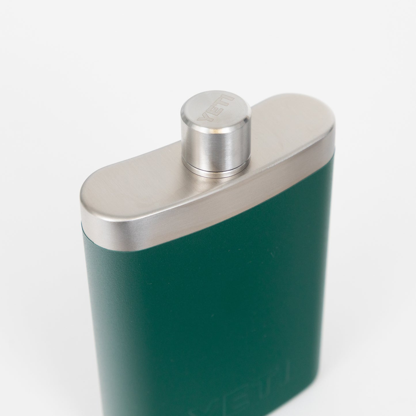 black forest green YETI flask screw lid stainless steel