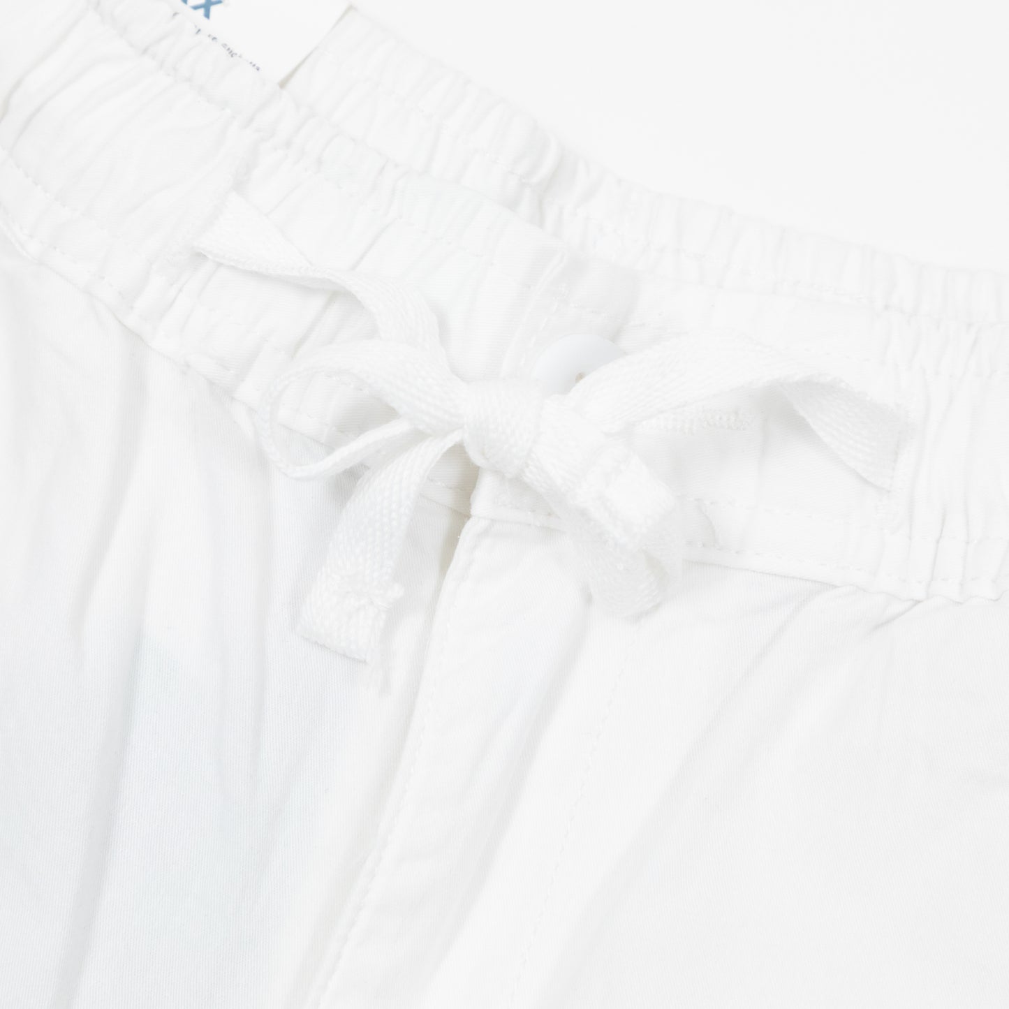 jjxx relaxed fit white shorts drawstring closure