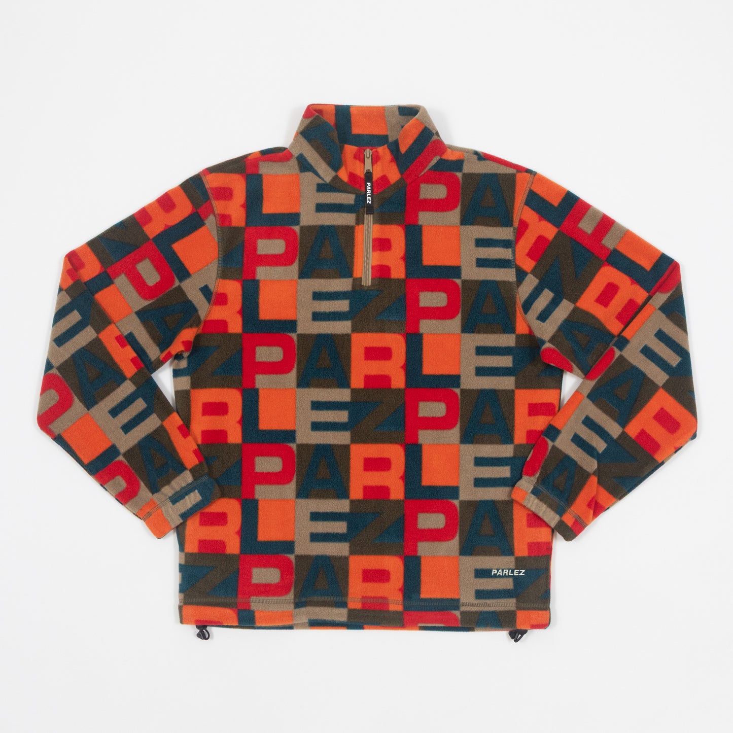 PARLEZ Relay Fleece in ORANGE MULTI