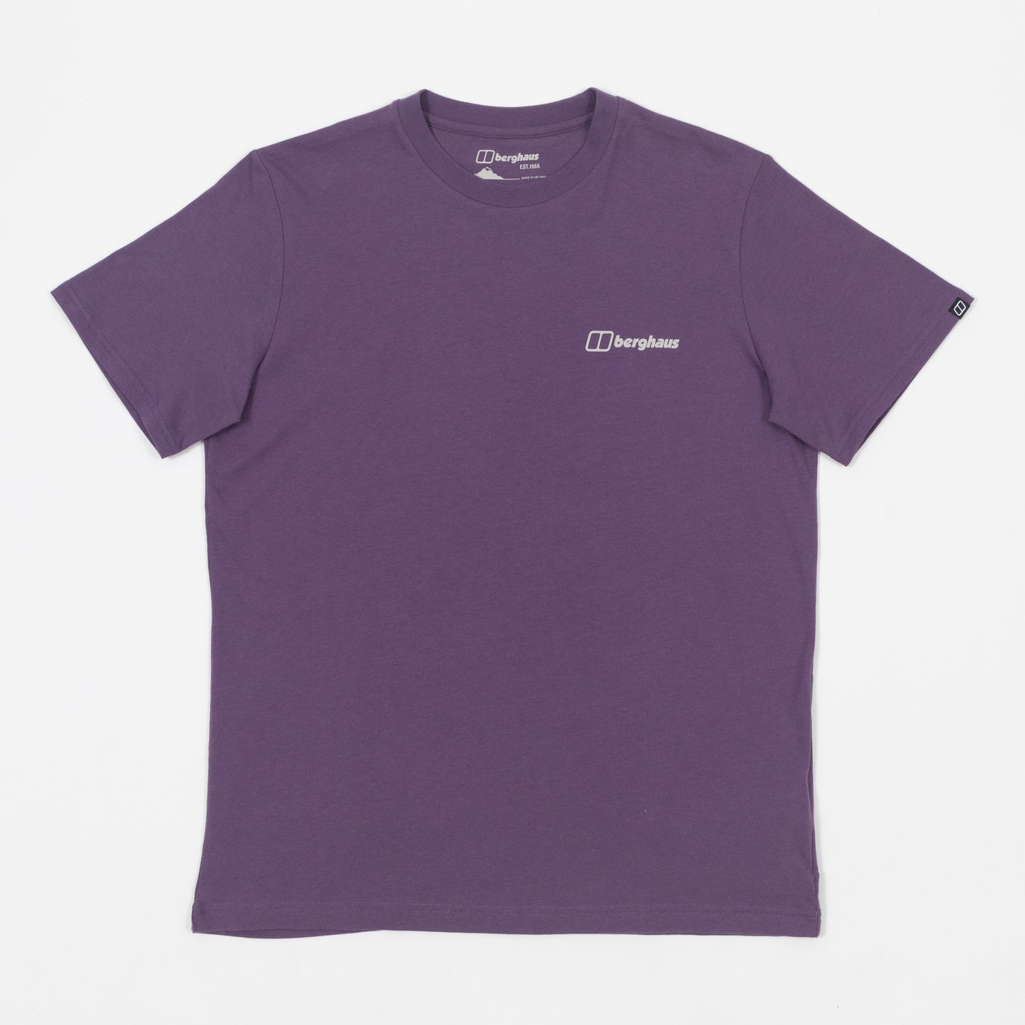 BERGHAUS Rolling Peaks T-Shirt in PURPLE