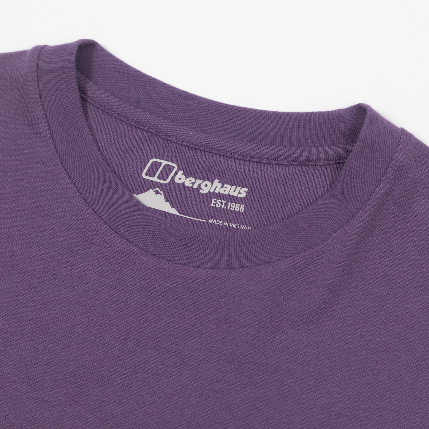 BERGHAUS Rolling Peaks T-Shirt in PURPLE