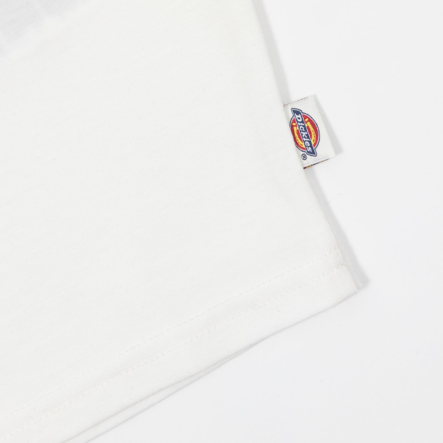 Womens DICKIES Rope T-Shirt in WHITE & BROWN