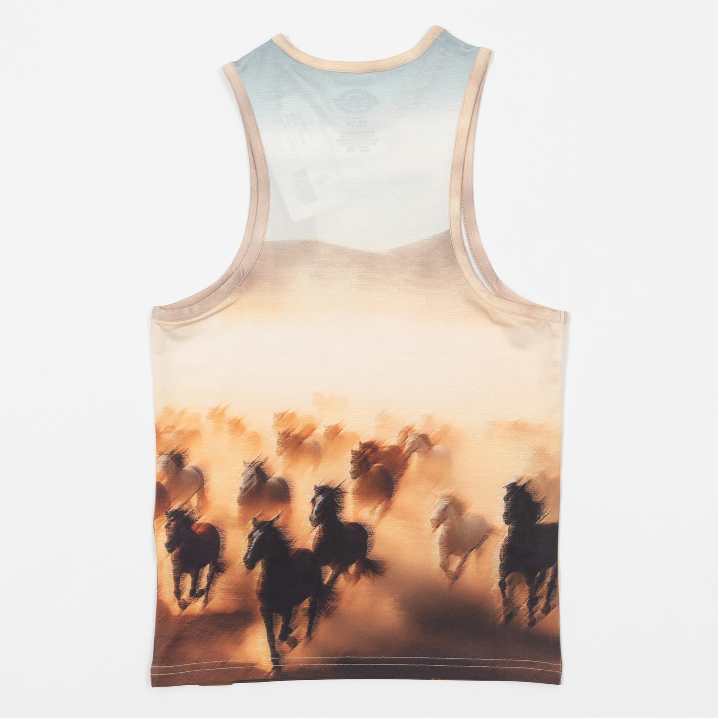 Womens DICKIES Running Wild Graphic Top in BROWN