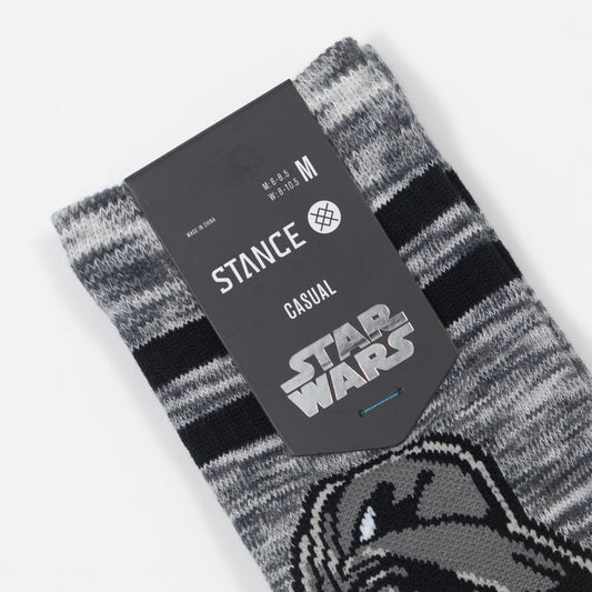 STANCE X STAR WARS Darth Crew Socks in BLACK