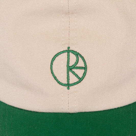 POLAR SKATE CO. Sai Cap in BEIGE & GREEN
