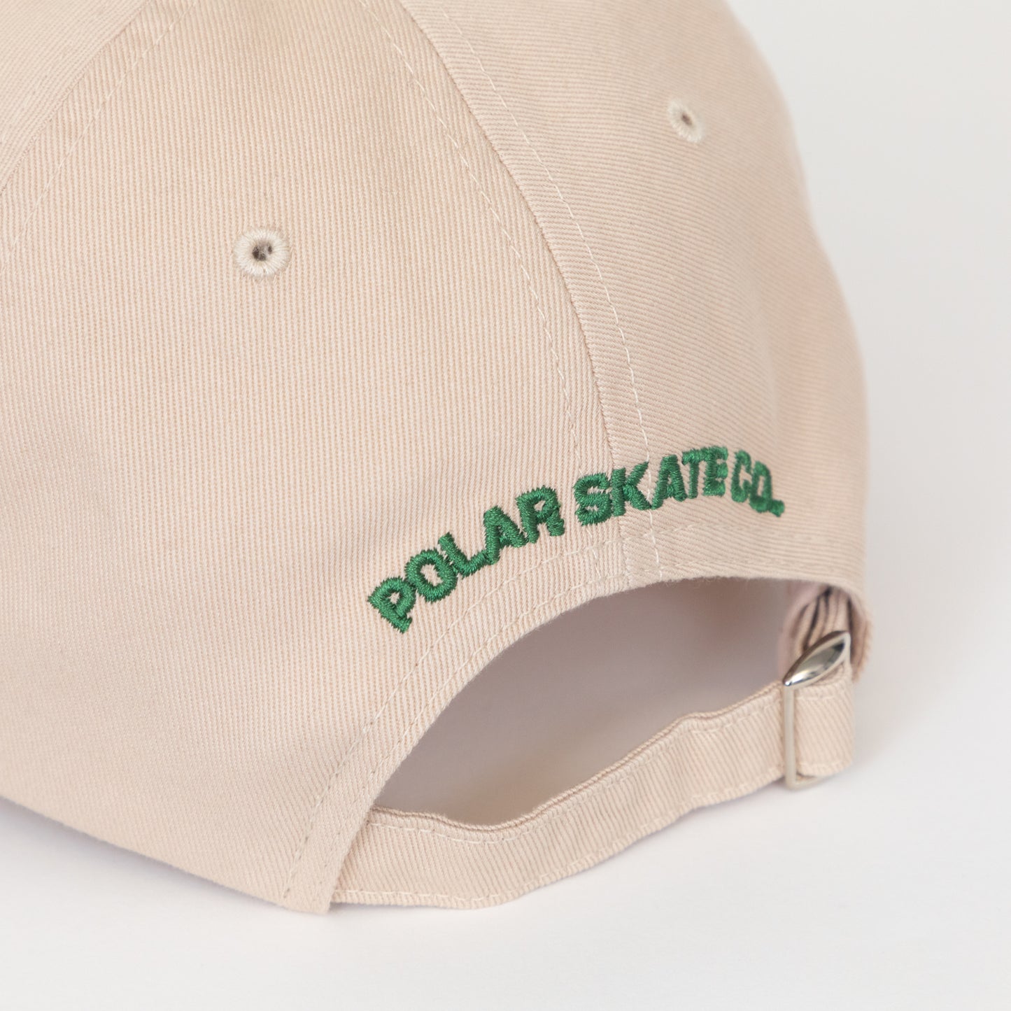 POLAR SKATE CO. Sai Cap in BEIGE & GREEN