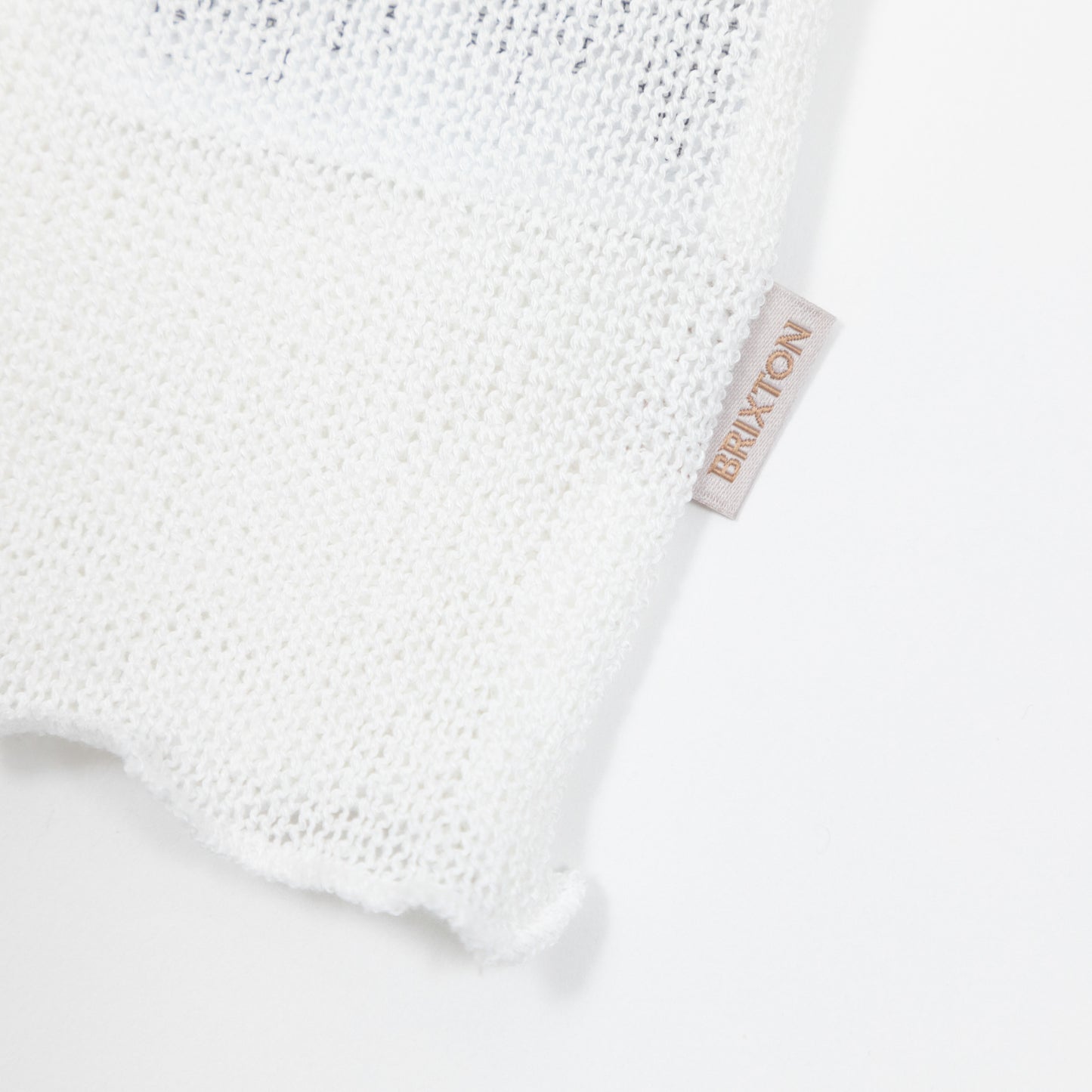 Womens BRIXTON Sheer Knit Top in CREAM
