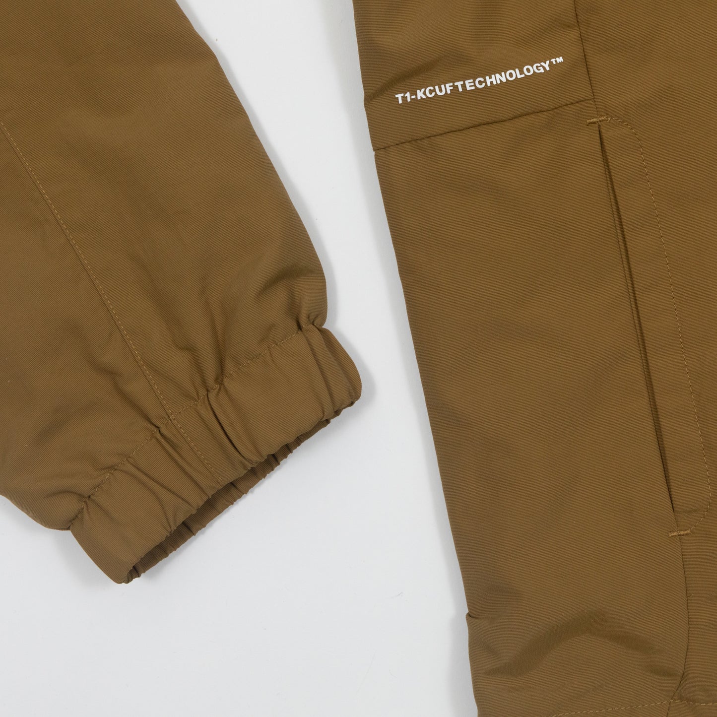 HUF Shell Rain Jacket in BROWN