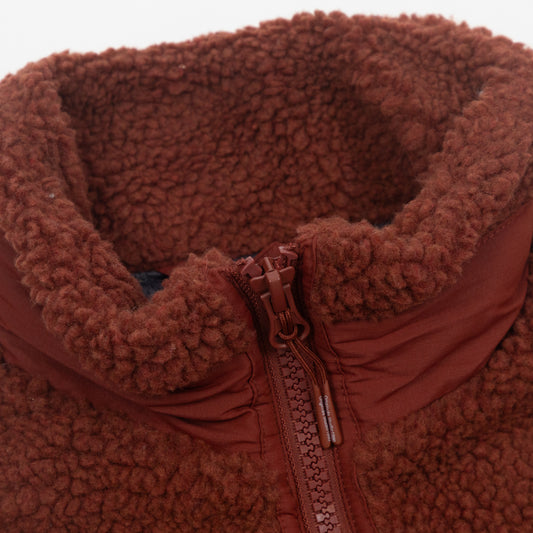 JACK & JONES Sherpa Gilet in RED