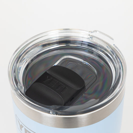 yeti 20 oz stackable cup sky blue magslider lid