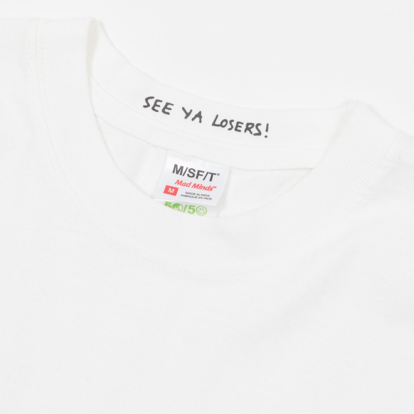 MISFIT SHAPES Sleeping Cells T-Shirt in WHITE