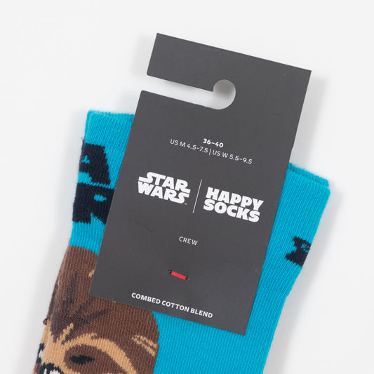 HAPPY SOCKS Star Wars Chewbacca Socks in BLUE