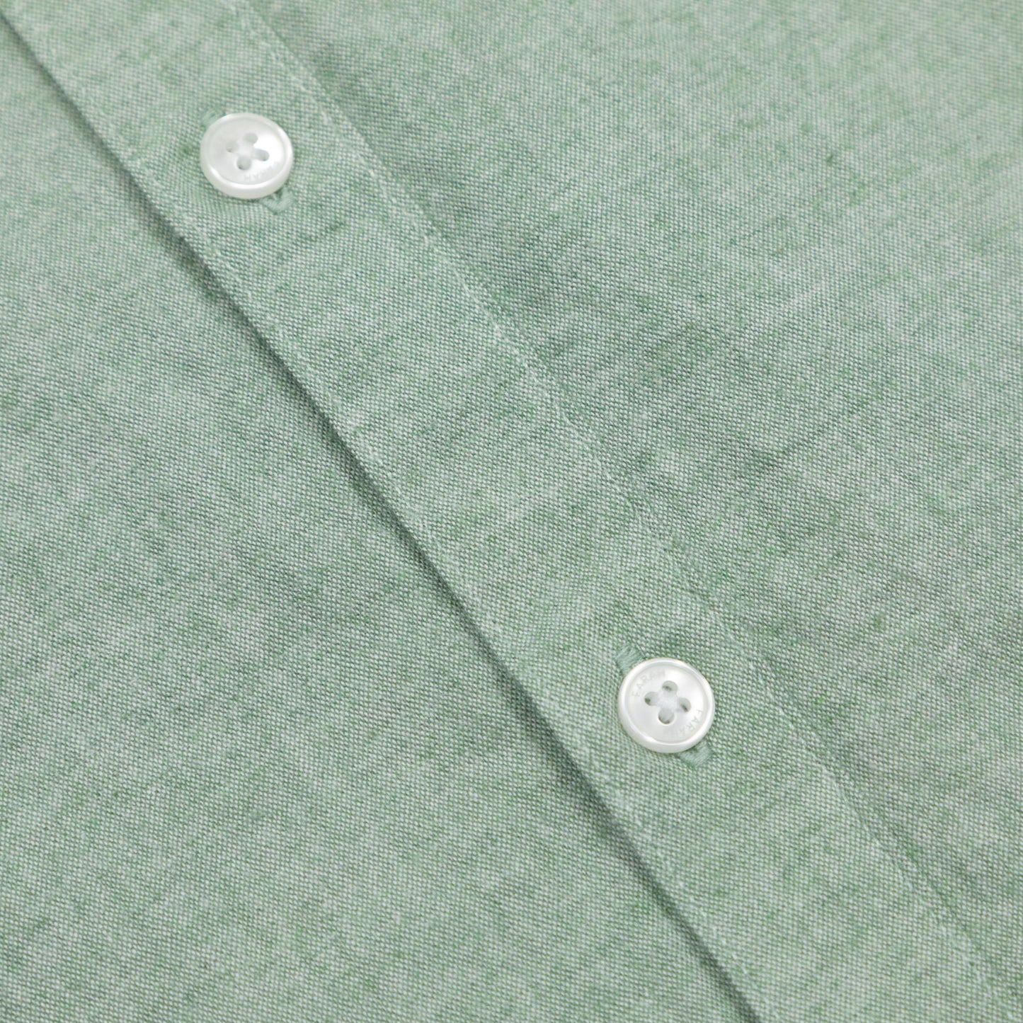 FARAH Steen Long Sleeve Shirt in GREEN MARL