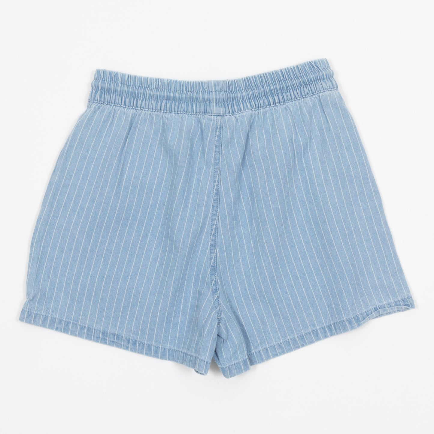 Womens NOISY MAY Stripe Shorts in BLUE