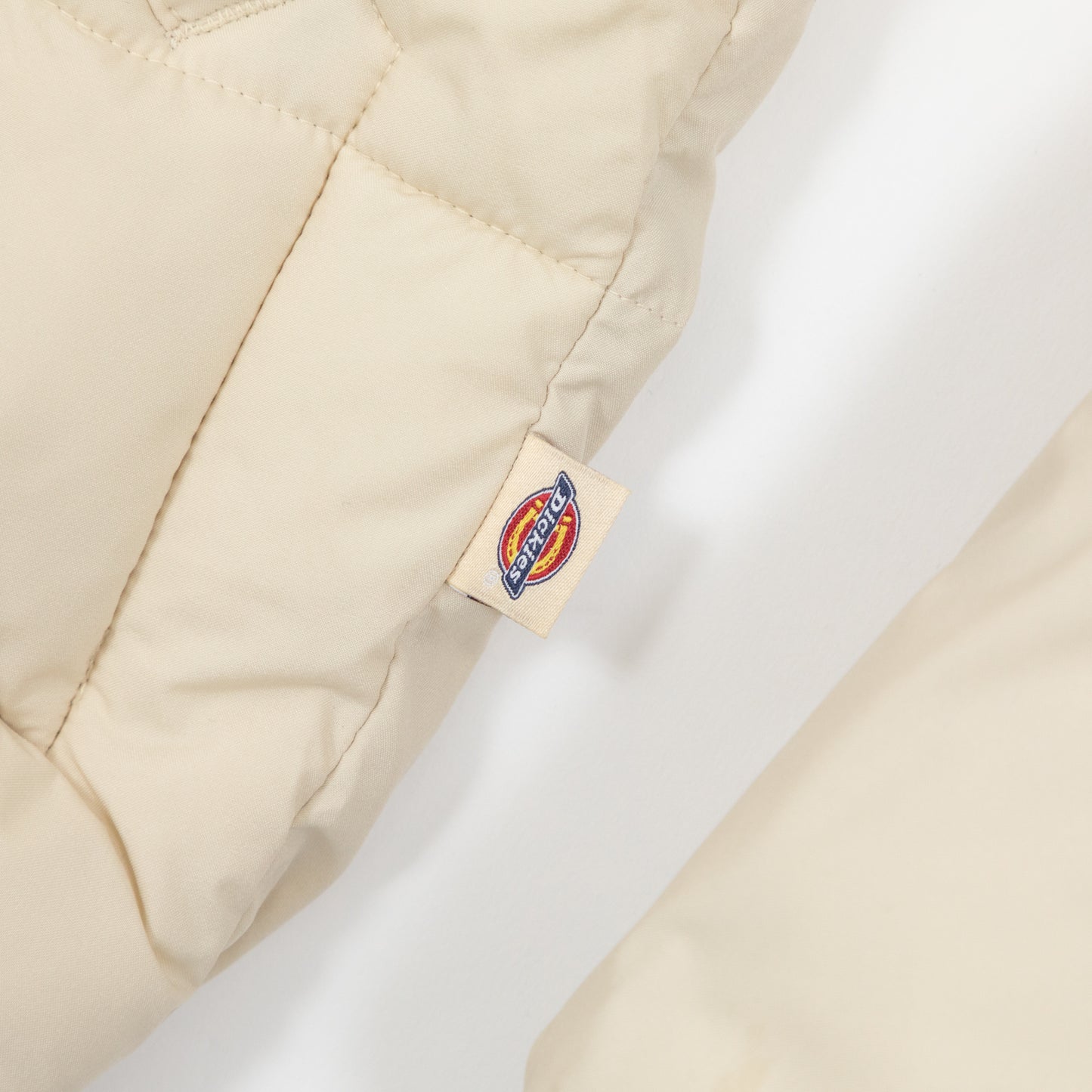 Womens DICKIES Summerdale Puffer Coat in CREAM