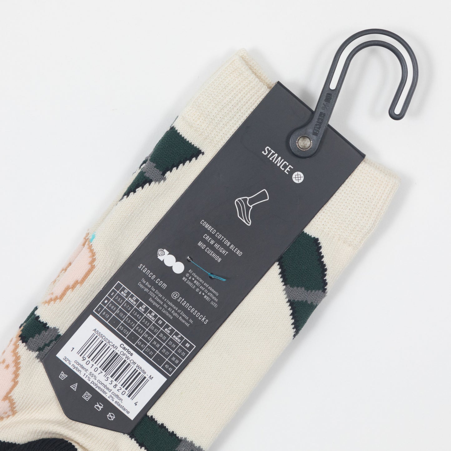 STANCE x THE HANGOVER Carlos Socks in OFF WHITE