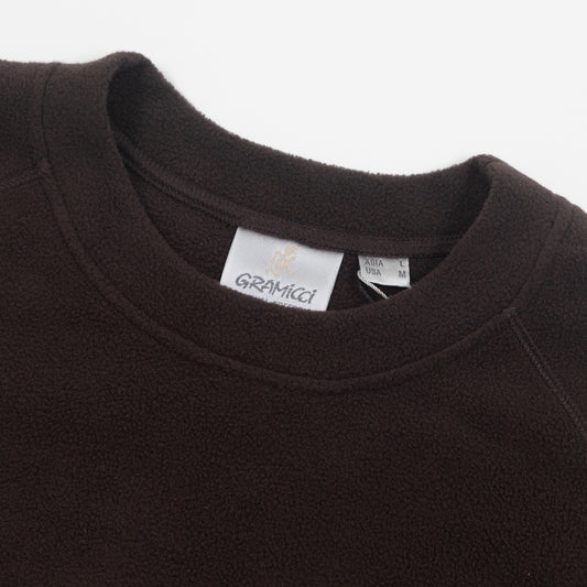 GRAMICCI Thermal Fleece Sweatshirt in TOBACCO