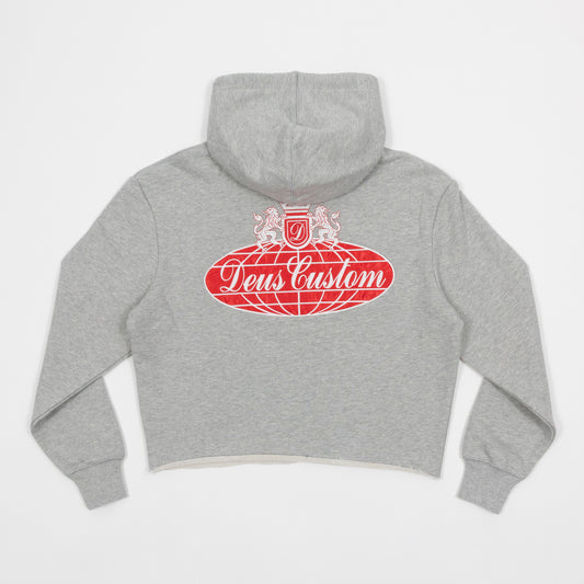 Womens DEUS EX MACHINA Thunder Hoodie in GREY