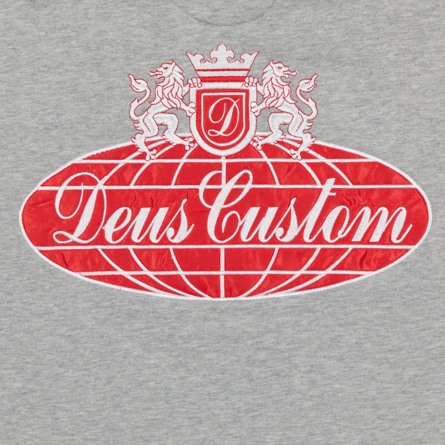 Womens DEUS EX MACHINA Thunder Hoodie in GREY