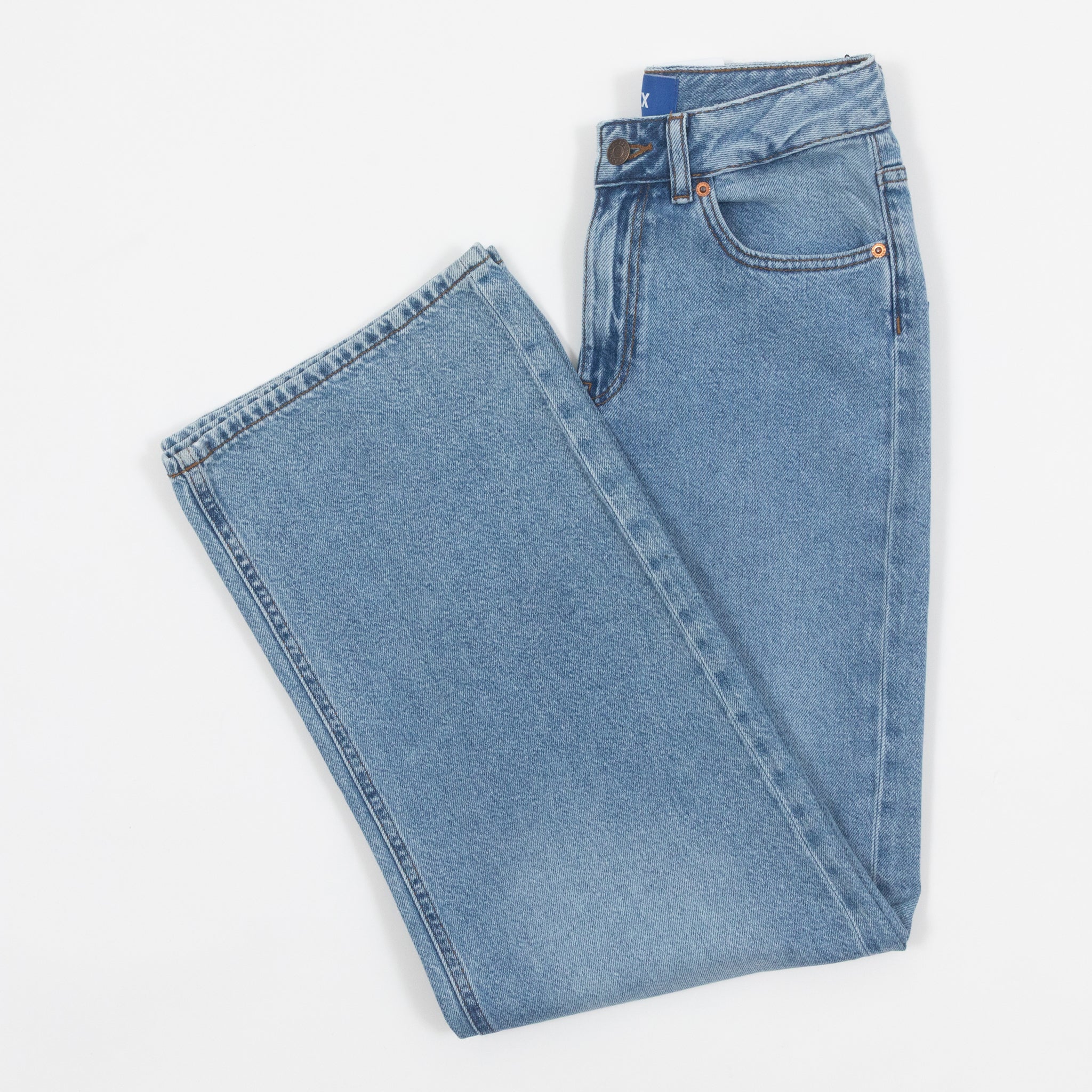 JJXX Jeans Donna - Vita Alta, Tessuto Rigido, Lunghezza Alla Caviglia, Stile 5 Tasche