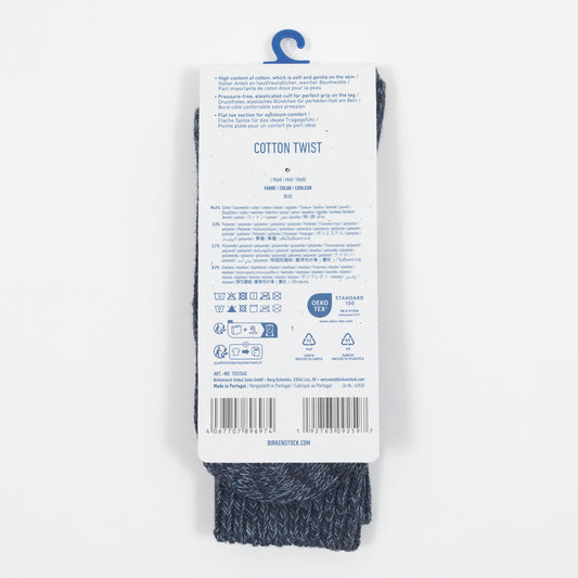 BIRKENSTOCK Twist Thick Socks in BLUE