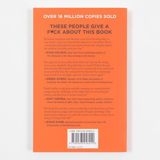 The Subtle Art of Not Giving a F*ck