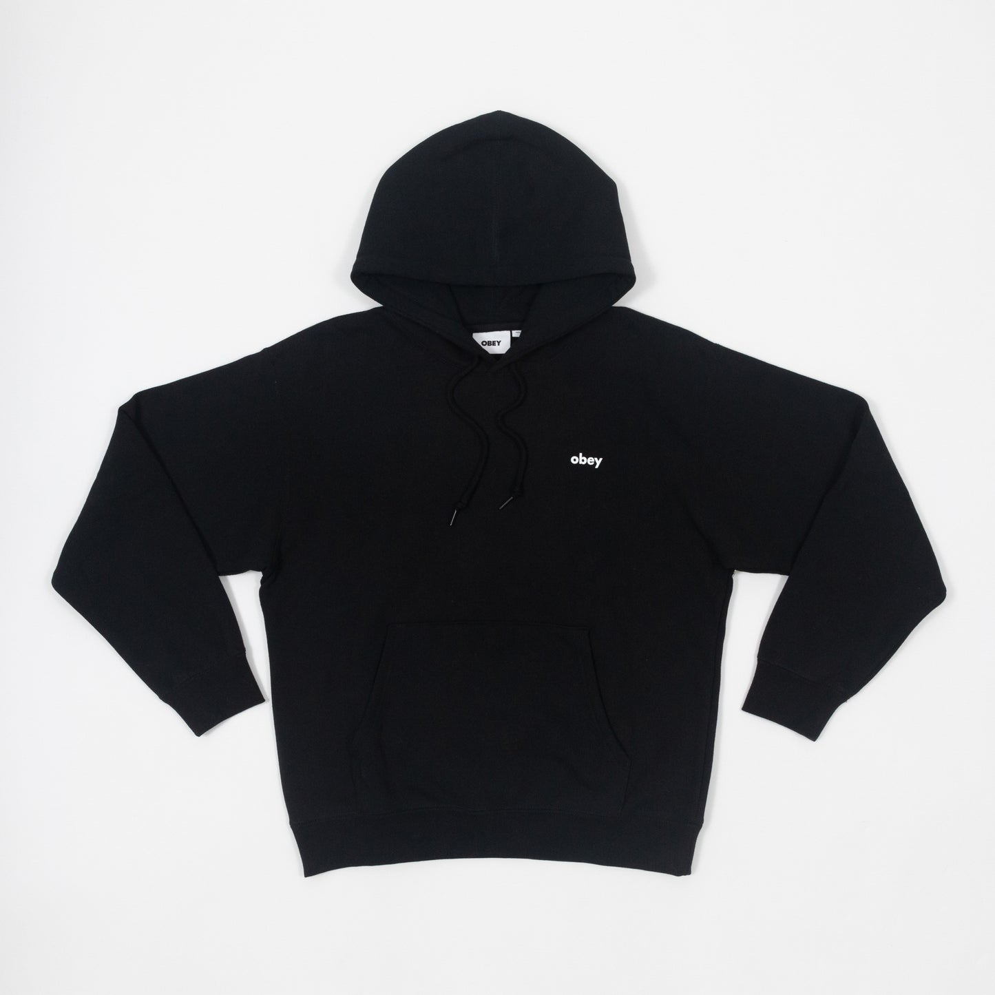 OBEY Dalmation Graphic Hoodie in BLACK