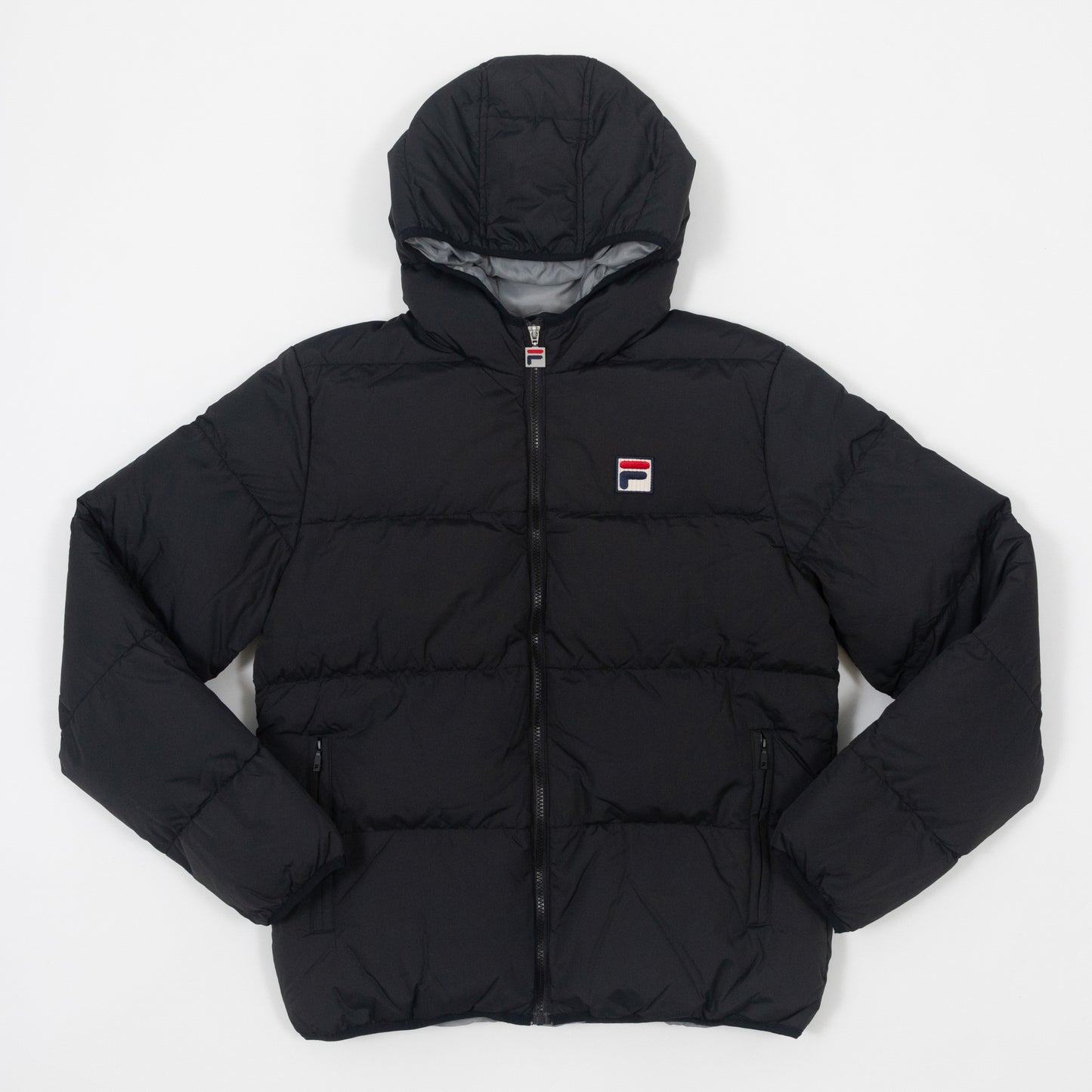FILA Harry Padded Puffer Jacket in BLACK