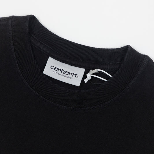 Womens CARHARTT WIP Ingo T-Shirt in BLACK