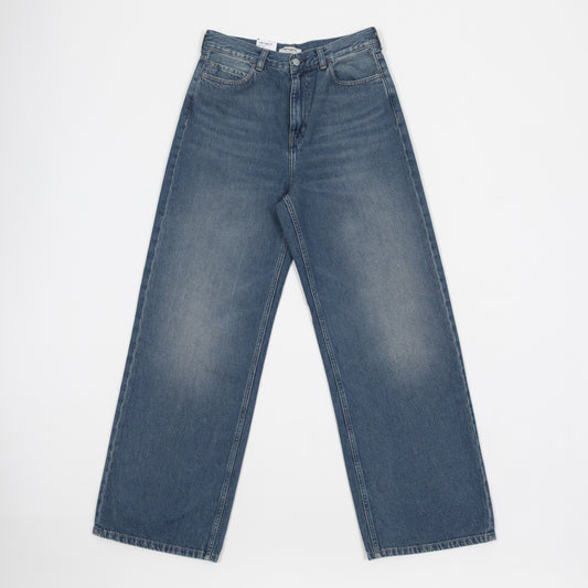 Womens CARHARTT WIP Jane Jeans in WASHED DARK BLUE