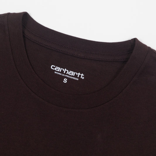 CARHARTT WIP Madison T-Shirt in BROWN